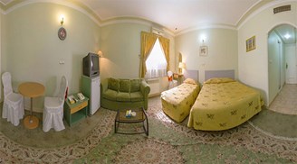 نمای اتاق هتل پارسه شیراز