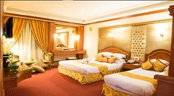 نمای اتاق های هتل قصر طلایی مشهد 