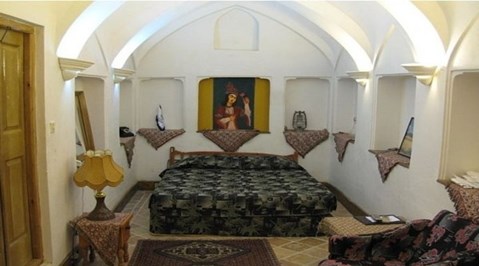 نمای اتاق هتل سنتی مهر یزد