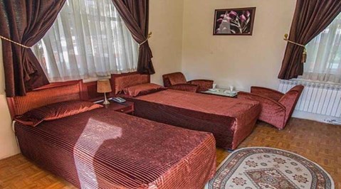 نمای اتاق مهمانسرا جهانگردی سراب کیو خرم آباد