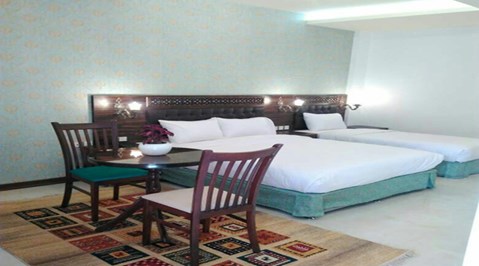 نمای اتاق هتل وکیل شیراز
