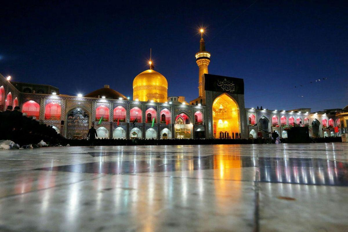 حرم امام رضا در محرم– جااینجاس