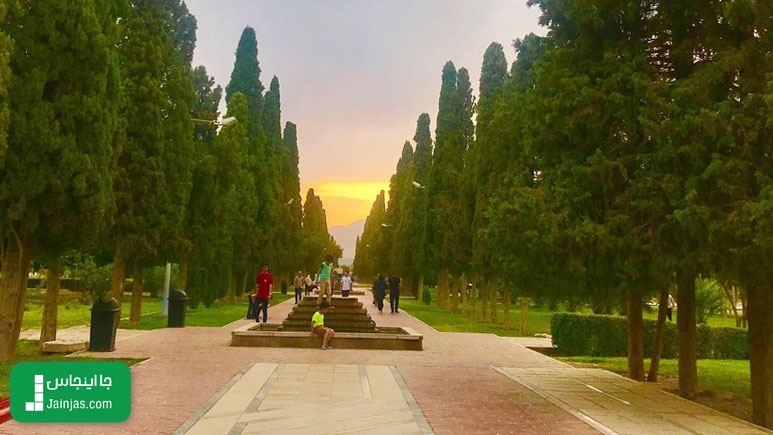 پارک های شیراز برای چادر زدن
